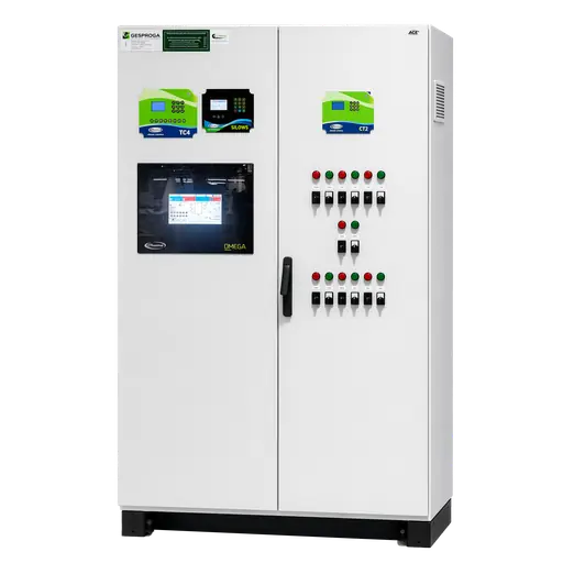 Armario combinado de potencia y maniobra completo para instalaciones ganaderas