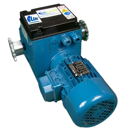 Motorreductor 200 nm. levanta 1000 kg. con polipasto (monofásico y trifásico)