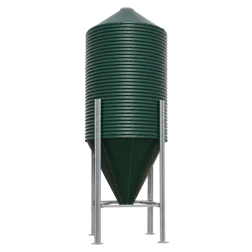 Silos para ganadería para almacenamiento de pienso y subproductos en granjas
